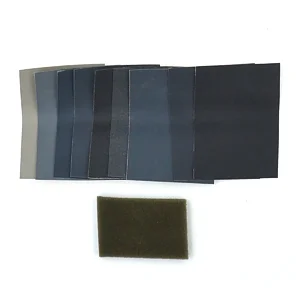 SET 9 TESSUTI MICROABRASIVI 100 X 70 MM