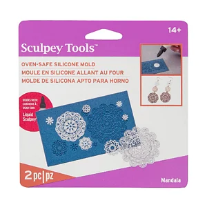 STAMPO SILICONE SCULPEY - MANDALA