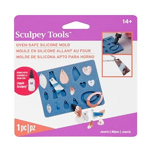 STAMPO SILICONE SCULPEY - GIOIELLI