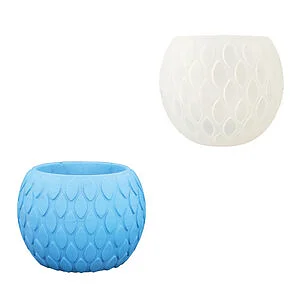 STAMPO SILICONE PORTA TEA LIGHT Ø 82 X 63 MM - MOTIVO OCCHIO