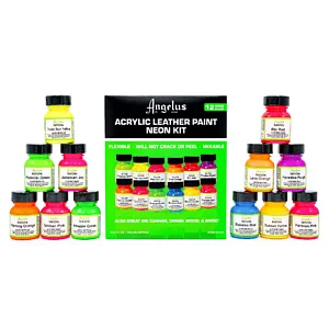 SET VERNICI ANGELUS - 12 COLORI NEON