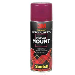 ADESIVO 3M SPRAY DISPLAY MOUNT - PERMANENTE 400 ML