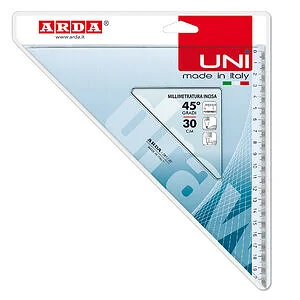 ÉQUERRE 45° SÉRIE UNI ARDA