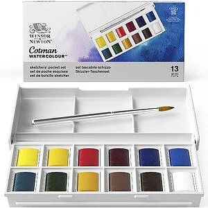 WINSOR & NEWTON COTMAN - SET SKETCHERS 12 1/2 GODET