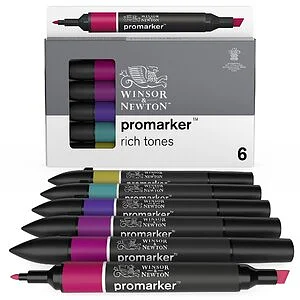 WINSOR & NEWTON PROMARKER - SET 6 TONI RICCHI