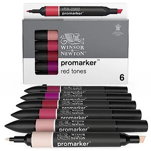 WINSOR & NEWTON PROMARKER - SET 6 TONI ROSSI