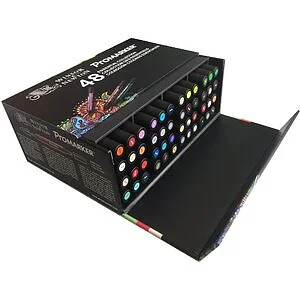 WINSOR & NEWTON PROMARKER - SET 48 MARQUEURS