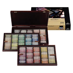 REMBRANDT SOFT PASTEL EXCELLENT BOX 225 COLORI