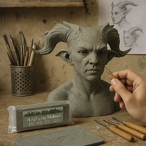 PLASTILINA GRIGIA SENZA ZOLFO MAIMERI