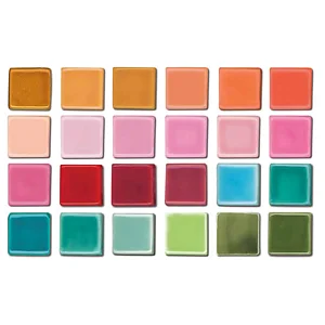 COLOROBBIA VLA - COLORED TRANSPARENT GLAZES LEAD FREE