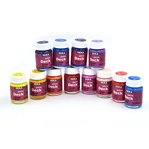 DEKA PERM-DECK - PAINTS FOR DARK FABRICS
