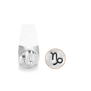 TIMBRE POUR MÉTAUX - CAPRICORNE 6MM