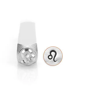 METAL STAMP - LEO 6MM